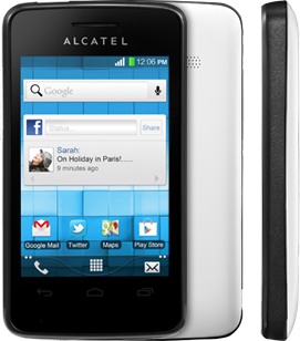 Alcatel One Touch Pixi OT-4007 részletes specifikáció
