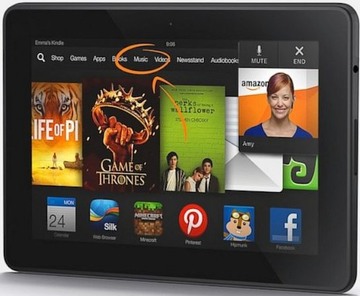 Amazon Kindle Fire 8.9 HDX WiFi 32GB kép image