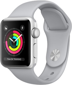 Apple Watch Series 3 38mm TD-LTE NA A1860  (Apple Watch 3,1) kép image