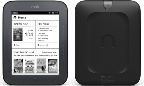 BN NOOK Simple Touch WiFi részletes specifikáció