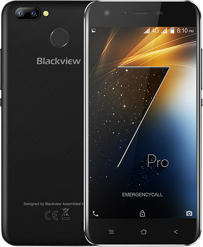 Blackview A7 Pro Dual Sim LTE részletes specifikáció