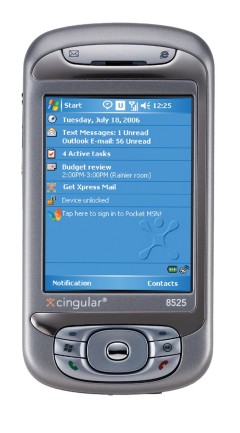 Cingular 8525  (HTC Hermes 100) részletes specifikáció