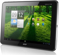 ACER ICONIA TAB A701 A700 FRONT ANGLE BLACK