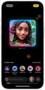 apple iphone 16e apple intelligence image playground 250219
