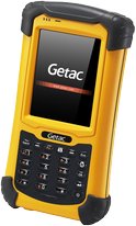 GETAC PS236 FRONT ANGLE YELLOW