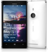 nokia lumia 925 front back white
