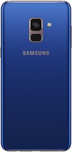 SAMSUNG GALAXY A8 2018 BACK BLUE