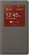 SAMSUNG GALAXY NOTE 3 S VIEW COVER 001 FRONT MOCHA GRAY