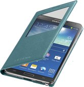 SAMSUNG GALAXY NOTE 3 S VIEW COVER 003 OPEN MINT BLUE