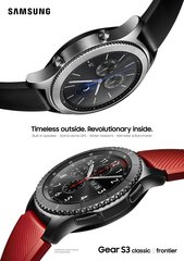 SAMSUNG GEAR S3 FRONTIER CLASSIC 1P RED