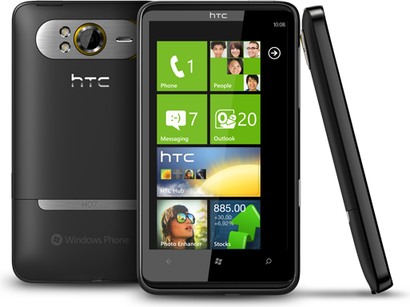 HTC HD7S részletes specifikáció
