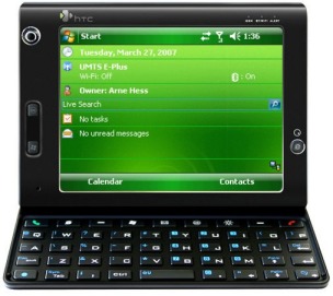HTC Advantage X7501  (HTC Athena) részletes specifikáció
