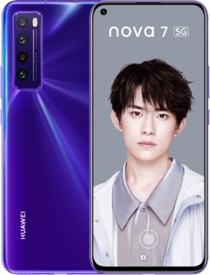 Huawei Nova 7 5G Dual SIM TD-LTE CN 128GB JEF-TN00 / JEF-TN20  (Huawei Jennifer A) kép image