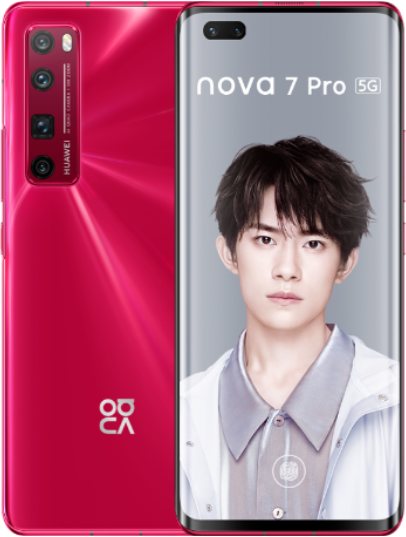 Huawei Nova 7 Pro 5G Dual SIM TD-LTE CN 256GB JER-AN10 / JER-AN20  (Huawei Jennifer B) kép image