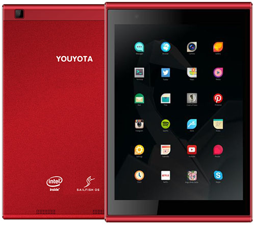 Jolla Youyota Sailfish Tablet 64GB részletes specifikáció
