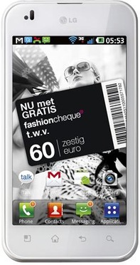 LG Optimus White Edition részletes specifikáció