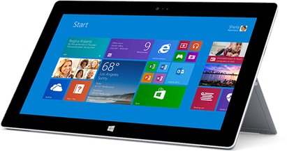 Microsoft Surface Tablet 2 4G LTE 64GB 1573 részletes specifikáció