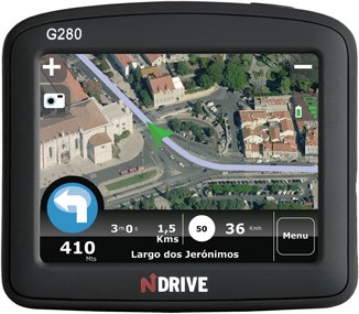 NDrive G280S részletes specifikáció