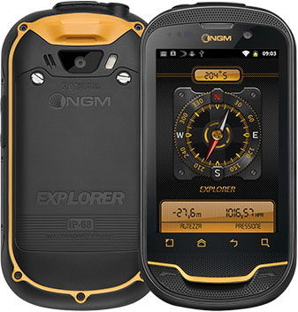 NGM Explorer Dual SIM részletes specifikáció