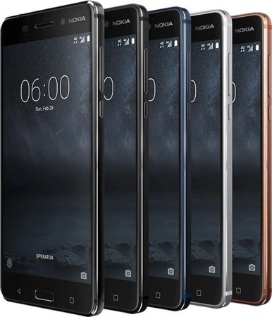 Nokia 6 Dual SIM Global TD-LTE 32GB  (HMD Plate) kép image