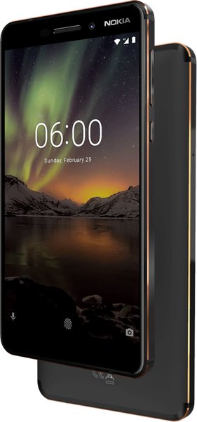 Nokia 6 2018 Global Dual SIM TD-LTE 32GB / 6.1  (HMD Plate 2) kép image