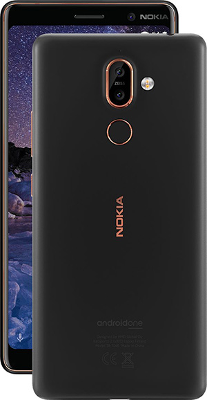 Nokia 7 Plus Android One Dual SIM TD-LTE IN  (HMD Onyx) kép image