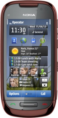 Nokia C7-00 részletes specifikáció