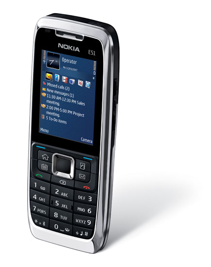 Nokia E51-2 részletes specifikáció