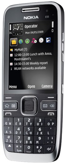 Nokia E55 részletes specifikáció