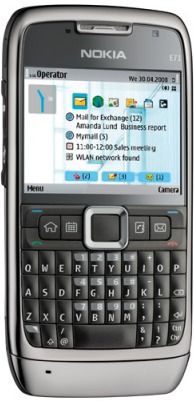 Nokia E71-2 részletes specifikáció