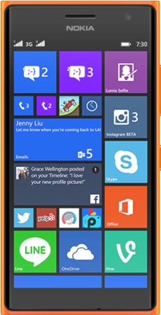Nokia Lumia 730 Dual SIM  (Nokia Superman) kép image
