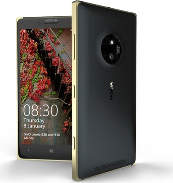 Nokia Lumia 830 Gold 4G LTE  (Nokia Tesla)