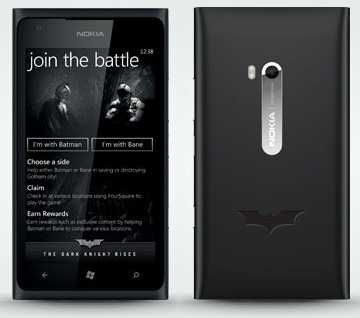 Nokia Lumia 900 Batman The Dark Knight Rises Limited Edition  (Nokia Ace) kép image