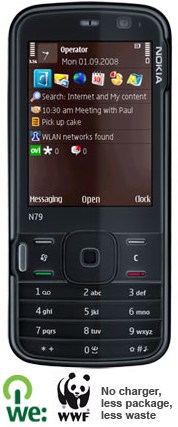 Nokia N79 Eco részletes specifikáció