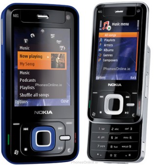 Nokia N81 részletes specifikáció