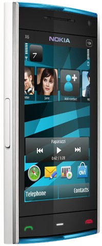 Nokia X6 NAM / X6-00.1 32GB  (Nokia Alvin) részletes specifikáció