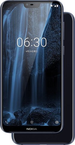 Nokia 6.1 Plus 2018 Standard Edition SIM TD-LTE IN  (HMD DRG) kép image