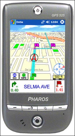 Pharos Traveler GPS 525  (HTC Galaxy 100) kép image