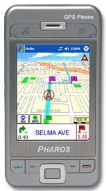 Pharos Traveler 600 / 600e GPS Phone részletes specifikáció