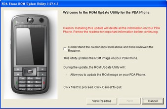 HTC S730 ROM frissítés 20081106 adatlap