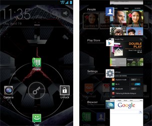 Motorola DROID RAZR XT912 Android 4.0.4  rendszerfrissítés 6.16.211