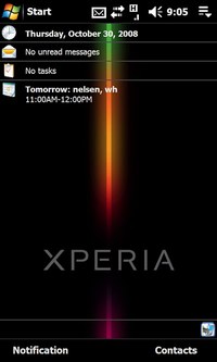 Sony Ericsson XPERIA X1i UK ROM frissítés  R3A kép image