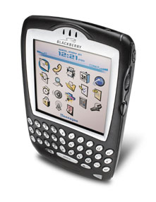 RIM BlackBerry 7750 részletes specifikáció