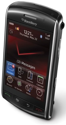 RIM BlackBerry Storm 9530 / 9530T  (RIM Thunder) részletes specifikáció